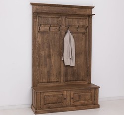 Casa Padrino Coat Rack Country Style with 2 doors, 140 x 41 x 210 cm Casa Padrino Coat Rack Country Style with 2 doors, 140 x 41 x 210 cm