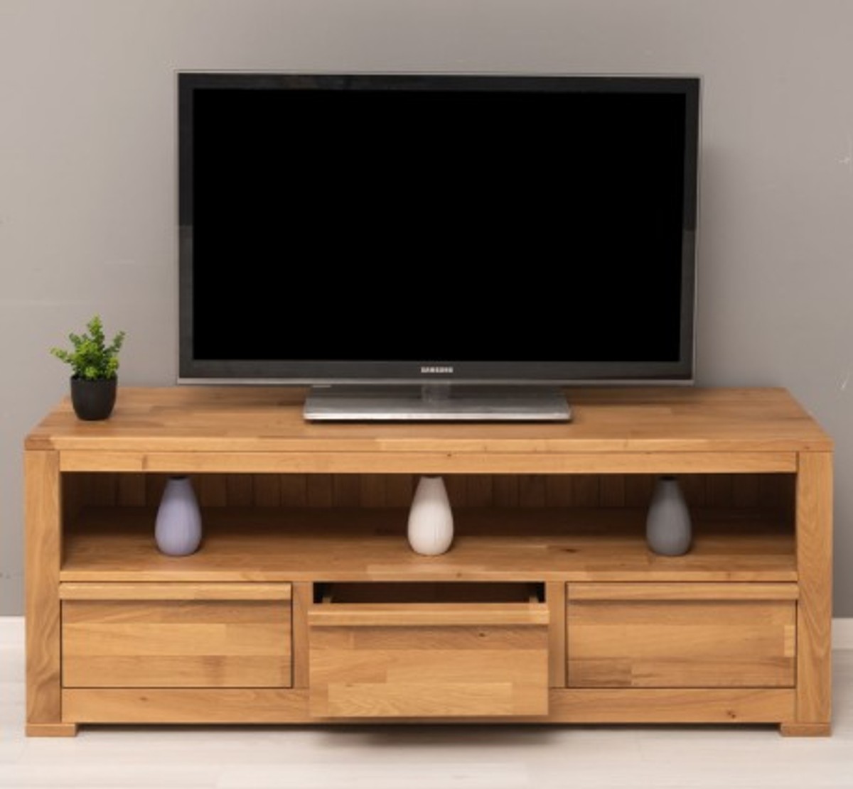 Casa Padrino TV Schrank im Landhausstil mit 3 Schubladen, 160 x 46 x 60 cm