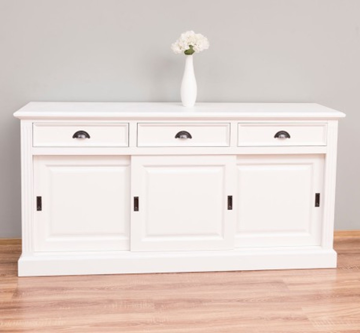 Casa Padrino Cabinet Country Style with 3 sliding doors and 3 drawers, 176 x 49 x 88 cm Casa Padrino Cabinet Country Style with 3 sliding doors and 3 drawers, 176 x 49 x 88 cm