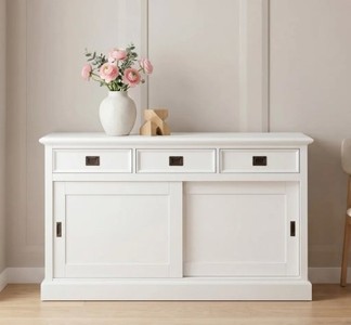 Casa Padrino Cabinet Country Style with 2 sliding doors and 3 drawers, 146 x 46 x 85 cm Casa Padrino Cabinet Country Style with 2 sliding doors and 3 drawers, 146 x 46 x 85 cm