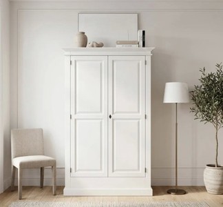 Casa Padrino Cabinet Country Style with 2 sliding doors, 125 x 51 x 200 cm Casa Padrino Cabinet Country Style with 2 sliding doors, 125 x 51 x 200 cm