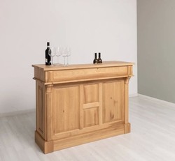 Casa Padrino Mostrador estilo rústico, 140 x 51 x 107 cm Casa Padrino Mostrador estilo rústico, 140 x 51 x 107 cm