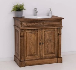 Casa Padrino Mueble de lavabo estilo rústico, 90 x 51 x 91 cm Casa Padrino Mueble de lavabo estilo rústico, 90 x 51 x 91 cm