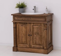 Casa Padrino Mueble de lavabo estilo rústico, 90 x 51 x 91 cm Casa Padrino Mueble de lavabo estilo rústico, 90 x 51 x 91 cm