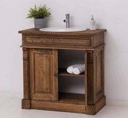 Casa Padrino Mueble de lavabo estilo rústico, 90 x 51 x 91 cm Casa Padrino Mueble de lavabo estilo rústico, 90 x 51 x 91 cm