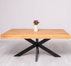 Casa Padrino Tablero de mesa estilo rústico, 240 x 100 x 10 cm Casa Padrino Tablero de mesa estilo rústico, 240 x 100 x 10 cm