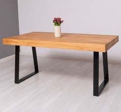 Casa Padrino Tischplatte im Landhausstil, 180 x 100 x 10 cm Casa Padrino Tischplatte im Landhausstil, 180 x 100 x 10 cm