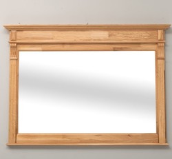 Casa Padrino Miroir style campagne naturel laqué, 141 x 10 x 100 cm Casa Padrino Miroir style campagne naturel laqué, 141 x 10 x 100 cm