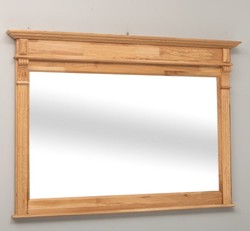 Casa Padrino Miroir style campagne naturel laqué, 141 x 10 x 100 cm Casa Padrino Miroir style campagne naturel laqué, 141 x 10 x 100 cm