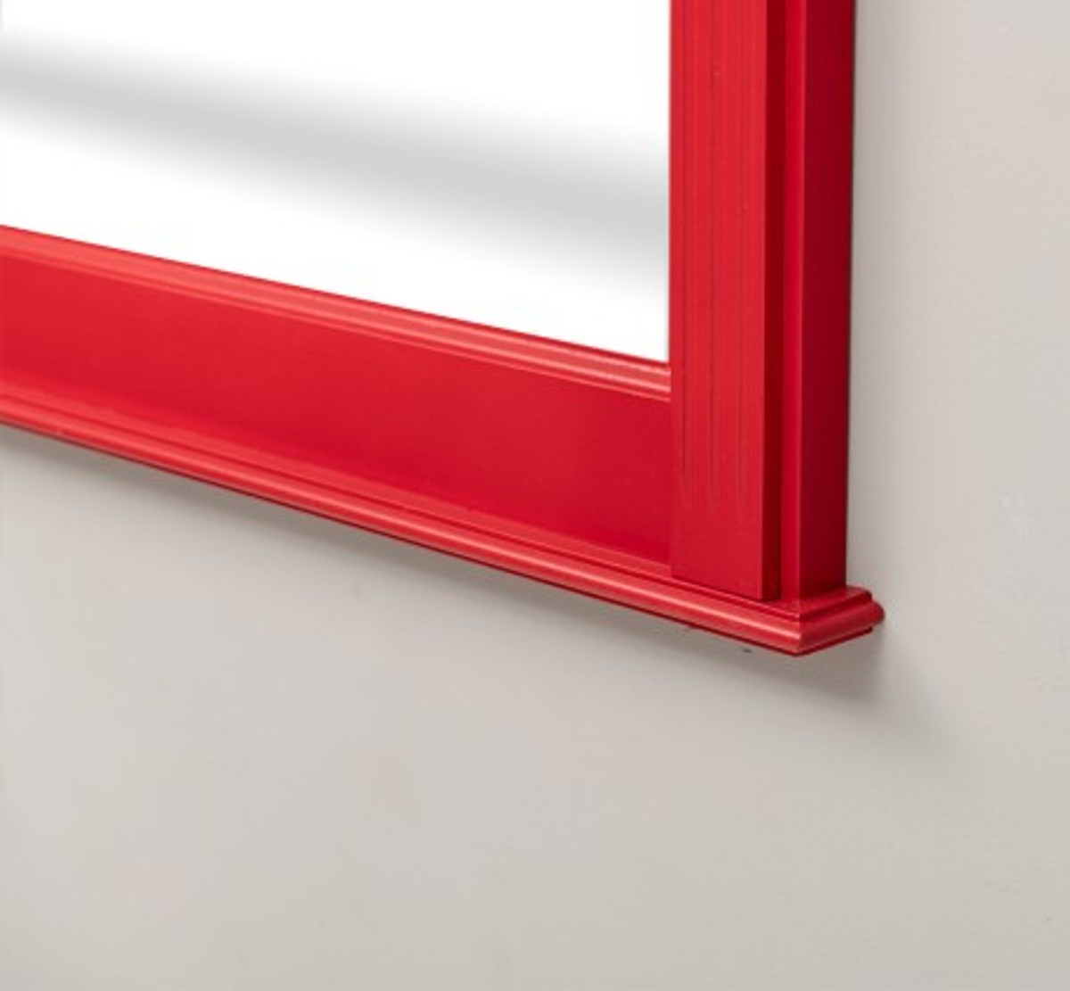 Casa Padrino Espejo estilo rústico rojo vivo, 93 x 10 x 111 cm Casa Padrino Espejo estilo rústico rojo vivo, 93 x 10 x 111 cm