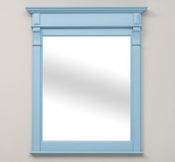 Casa Padrino Espejo estilo rústico azul cielo, 93 x 10 x 111 cm Casa Padrino Espejo estilo rústico azul cielo, 93 x 10 x 111 cm