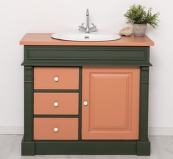 Casa Padrino Armadio stile country con 1 anta e 3 cassetti, 103 x 51 x 91 cm Casa Padrino Armadio stile country con 1 anta e 3 cassetti, 103 x 51 x 91 cm