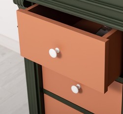 Casa Padrino Armadio stile country con 1 anta e 3 cassetti, 103 x 51 x 91 cm Casa Padrino Armadio stile country con 1 anta e 3 cassetti, 103 x 51 x 91 cm