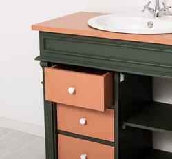 Casa Padrino Armadio stile country con 1 anta e 3 cassetti, 103 x 51 x 91 cm Casa Padrino Armadio stile country con 1 anta e 3 cassetti, 103 x 51 x 91 cm