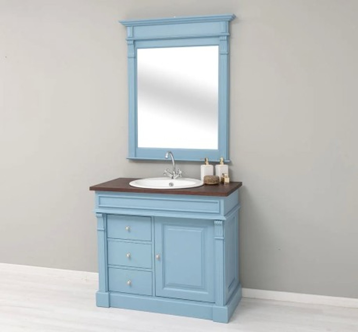 Casa Padrino Schrank im Landhausstil, 103 x 51 x 91 cm Casa Padrino Schrank im Landhausstil, 103 x 51 x 91 cm