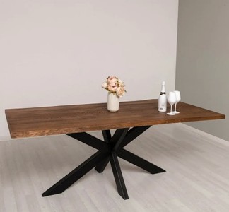 Casa Padrino Plateau de table style campagne tabac, 210 x 100 x 4 cm Casa Padrino Plateau de table style campagne tabac, 210 x 100 x 4 cm