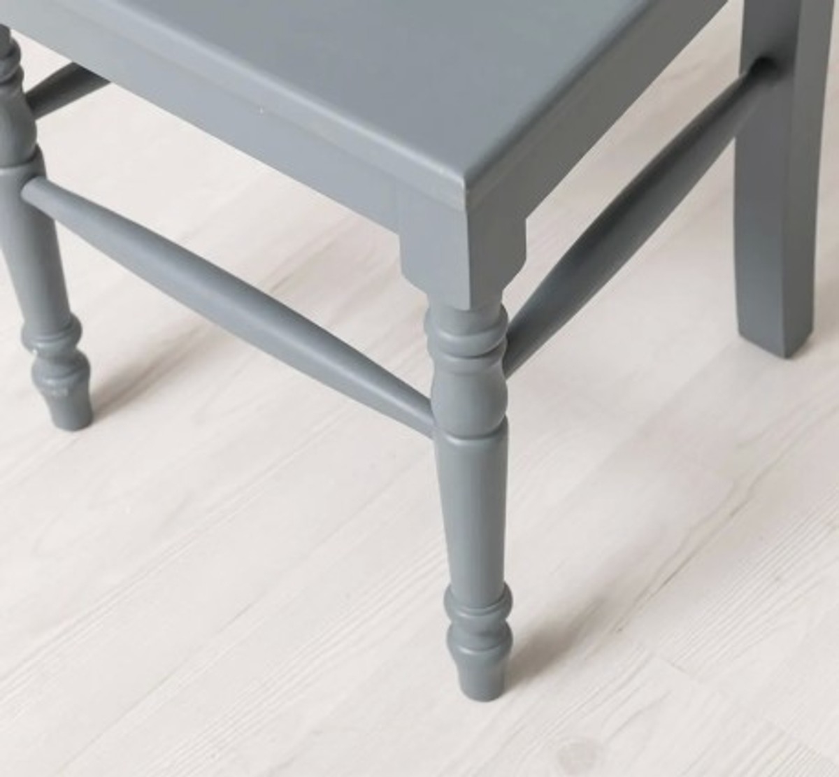 Casa Padrino Chair Country Style Grey, 44 x 44 x 102 cm Casa Padrino Chair Country Style Grey, 44 x 44 x 102 cm