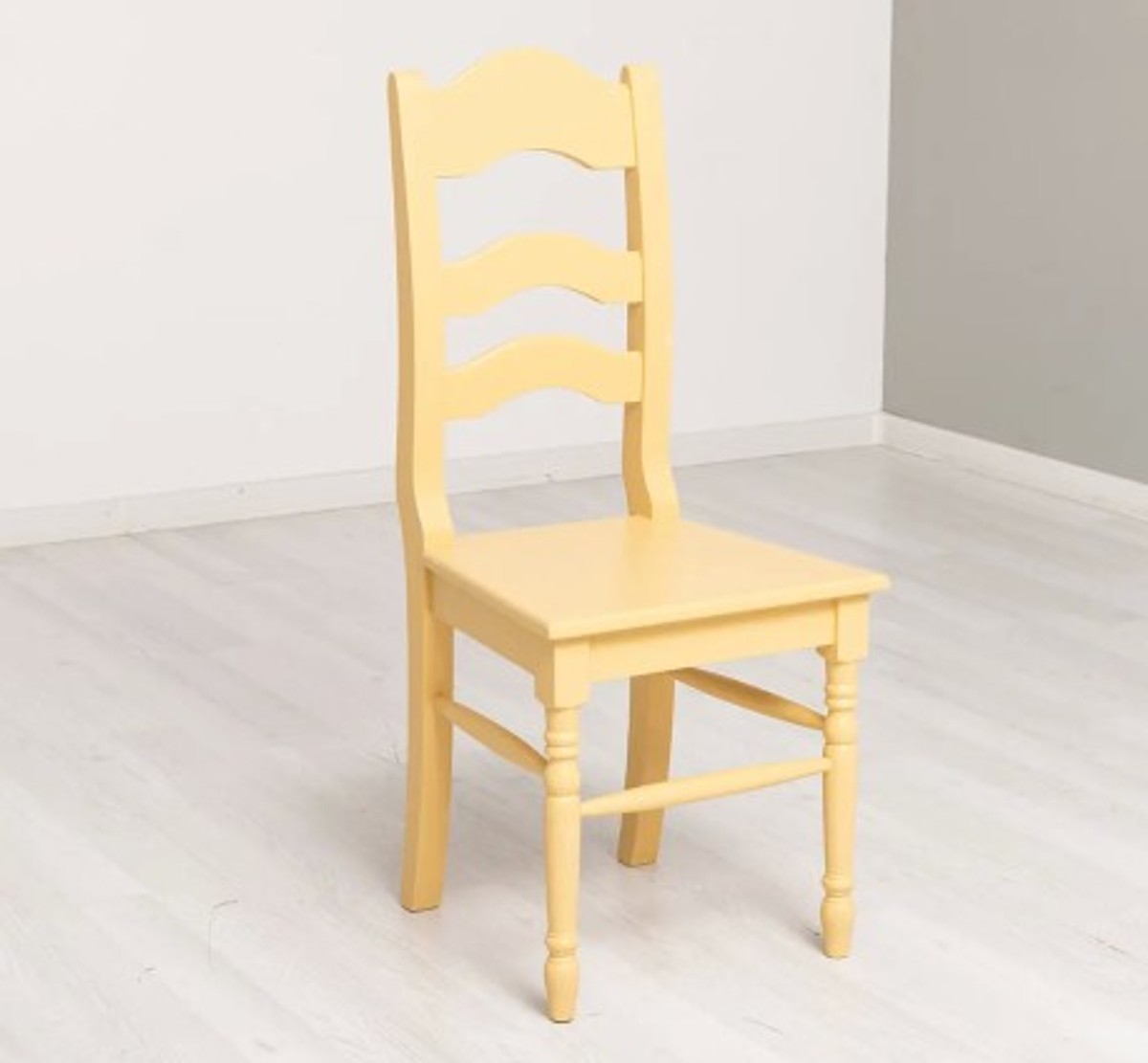 Casa Padrino Stuhl im Landhausstil Senf, 44 x 44 x 102 cm Casa Padrino Stuhl im Landhausstil Senf, 44 x 44 x 102 cm
