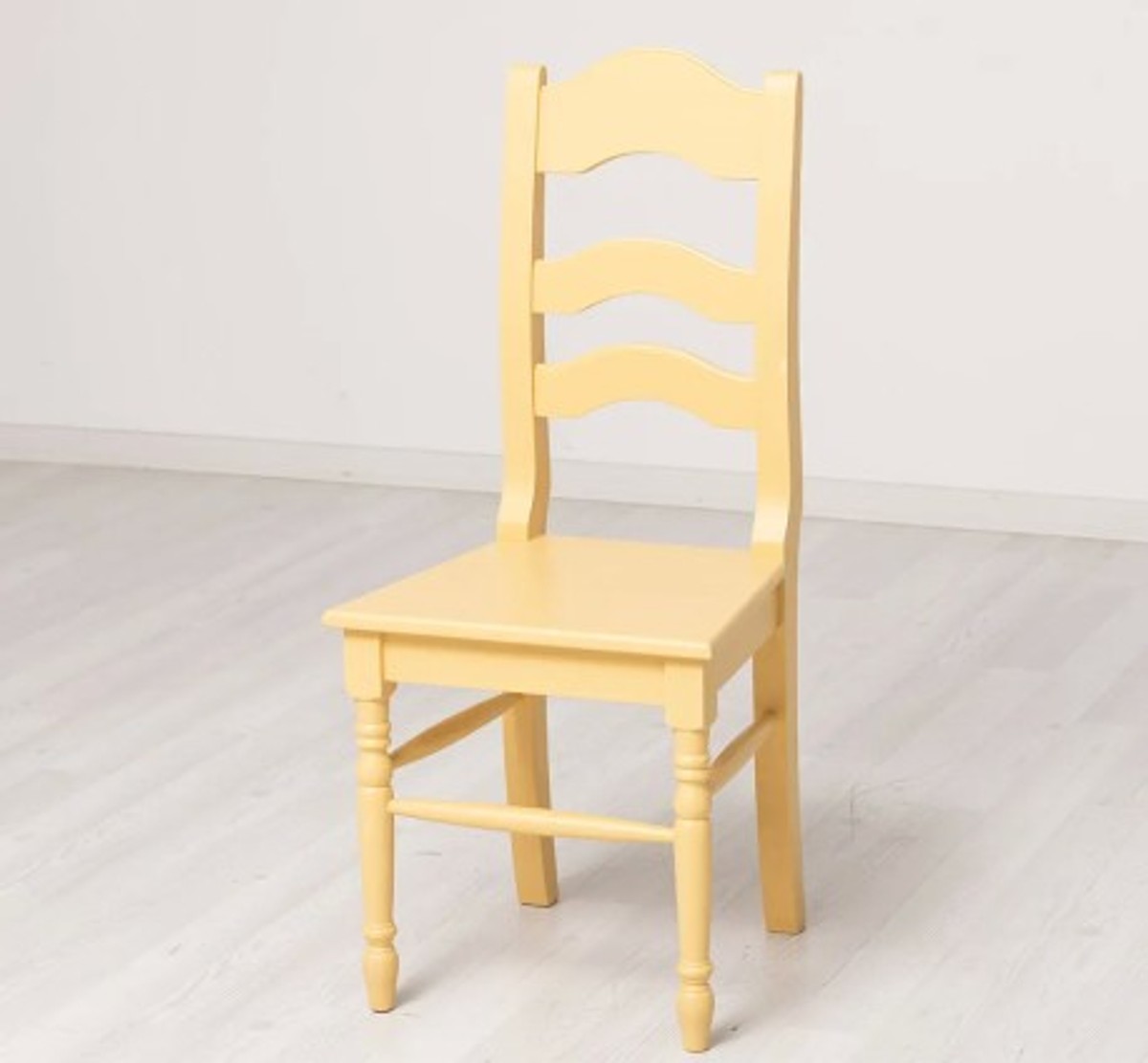 Casa Padrino Stuhl im Landhausstil Senf, 44 x 44 x 102 cm Casa Padrino Stuhl im Landhausstil Senf, 44 x 44 x 102 cm