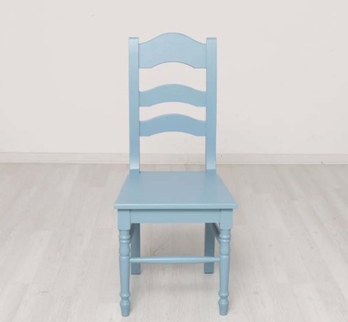 Casa Padrino Chair Country Style Sky Blue, 44 x 44 x 102 cm Casa Padrino Chair Country Style Sky Blue, 44 x 44 x 102 cm