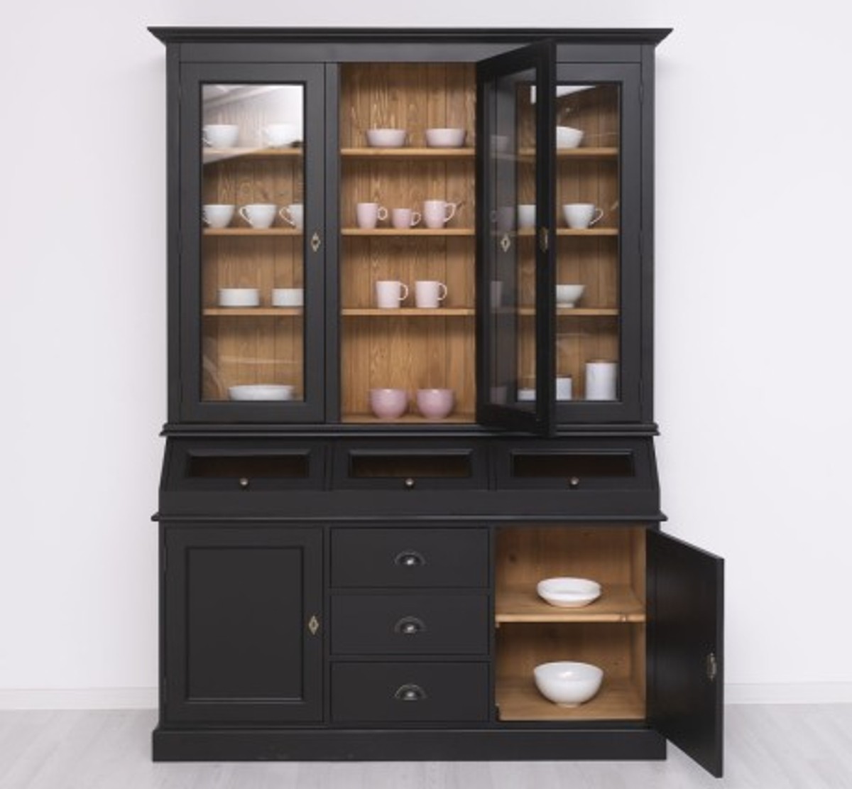 Casa Padrino Credenza stile country con 2 ante e 3 cassetti, 164 x 50 x 226 cm Casa Padrino Credenza stile country con 2 ante e 3 cassetti, 164 x 50 x 226 cm