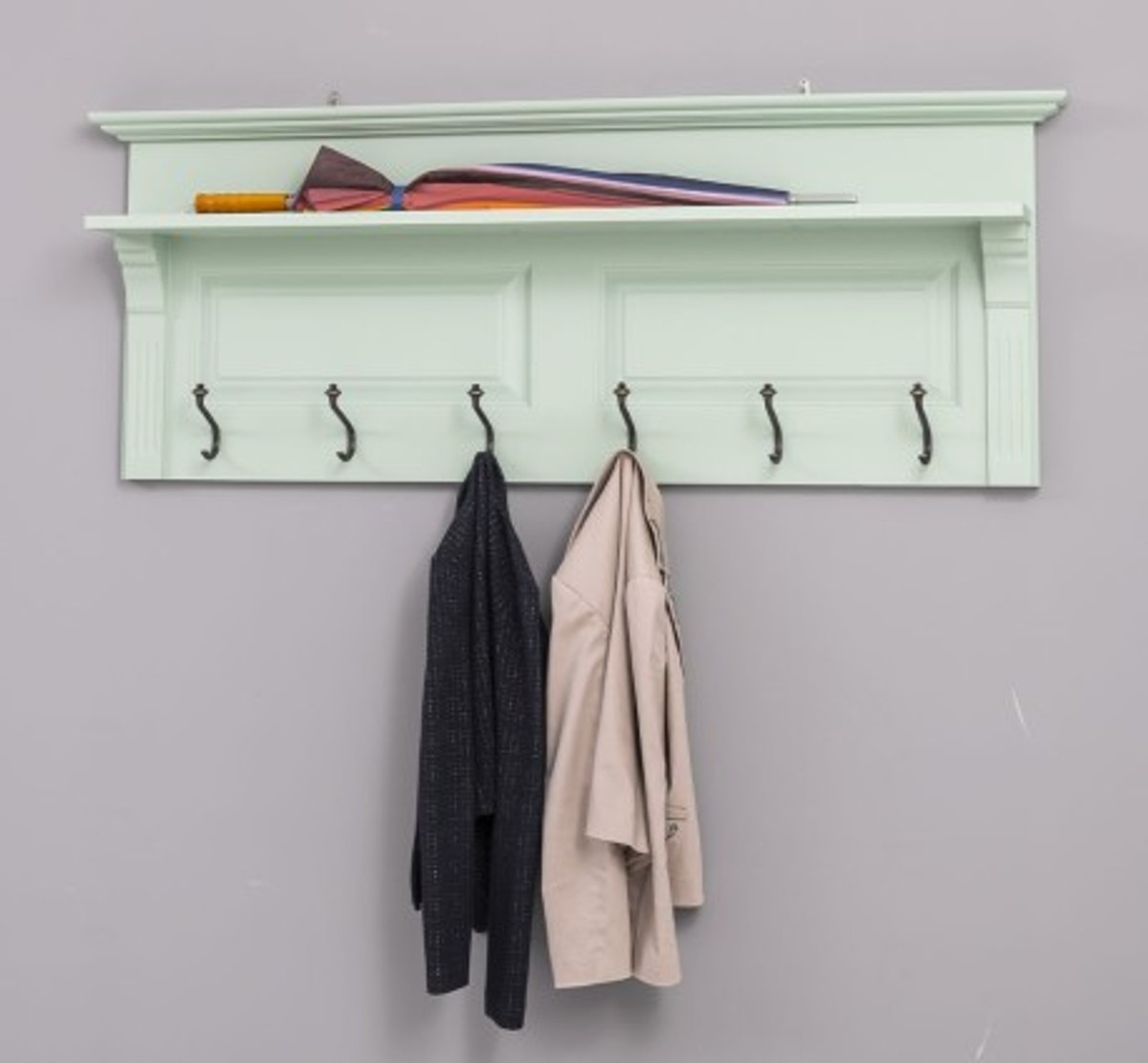 Casa Padrino Garderobe im Landhausstil, 148 x 19 x 56 cm Casa Padrino Garderobe im Landhausstil, 148 x 19 x 56 cm
