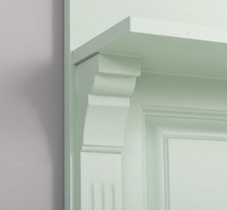 Casa Padrino Garderobe im Landhausstil, 148 x 19 x 56 cm Casa Padrino Garderobe im Landhausstil, 148 x 19 x 56 cm