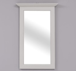 Casa Padrino Specchio stile country blu nebbia, 65 x 8 x 100 cm Casa Padrino Specchio stile country blu nebbia, 65 x 8 x 100 cm
