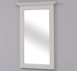 Casa Padrino Specchio stile country blu nebbia, 65 x 8 x 100 cm Casa Padrino Specchio stile country blu nebbia, 65 x 8 x 100 cm