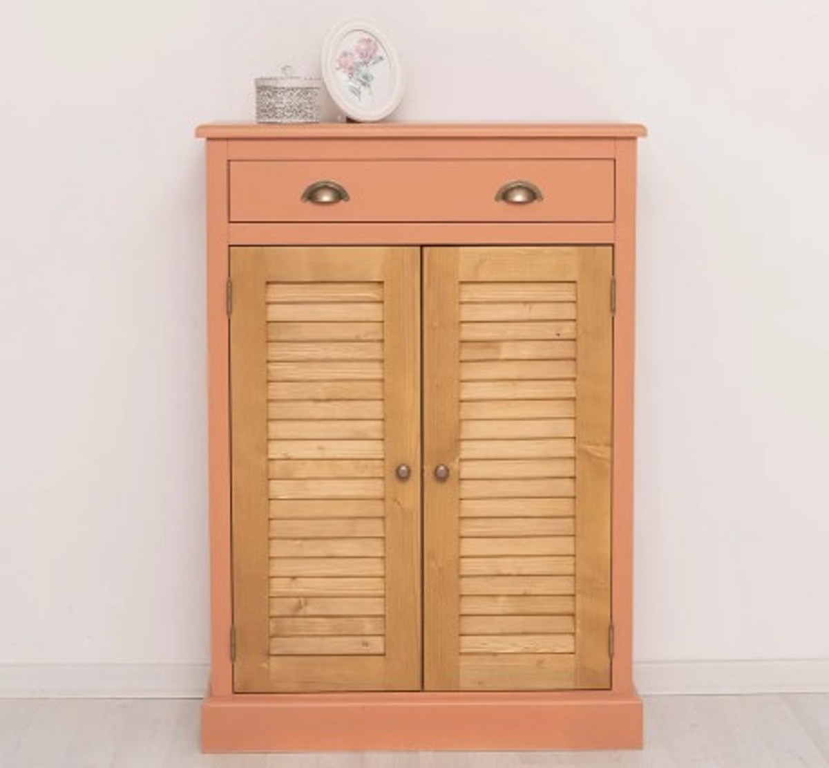 Casa Padrino Cómoda estilo rústico con 2 puertas y 1 cajón, 85 x 37 x 120 cm Casa Padrino Cómoda estilo rústico con 2 puertas y 1 cajón, 85 x 37 x 120 cm