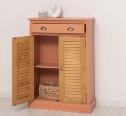 Casa Padrino Cómoda estilo rústico con 2 puertas y 1 cajón, 85 x 37 x 120 cm Casa Padrino Cómoda estilo rústico con 2 puertas y 1 cajón, 85 x 37 x 120 cm