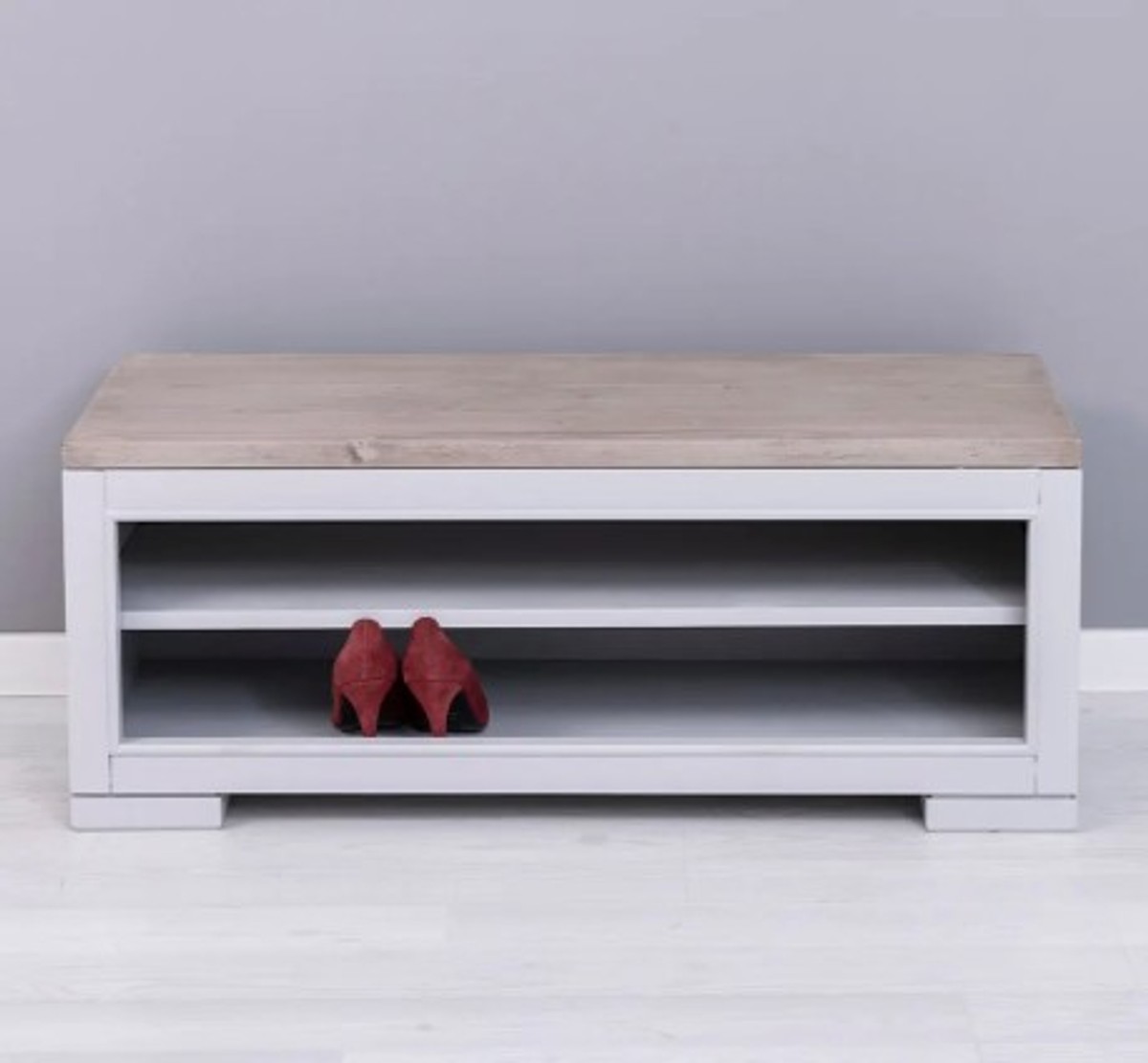 Casa Padrino Zapatero estilo rústico, 100 x 35 x 40 cm Casa Padrino Zapatero estilo rústico, 100 x 35 x 40 cm