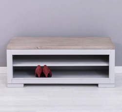 Casa Padrino Zapatero estilo rústico, 100 x 35 x 40 cm Casa Padrino Zapatero estilo rústico, 100 x 35 x 40 cm