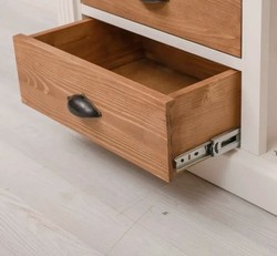 Casa Padrino Garderobe im Landhausstil, 121 x 41 x 210 cm Casa Padrino Garderobe im Landhausstil, 121 x 41 x 210 cm