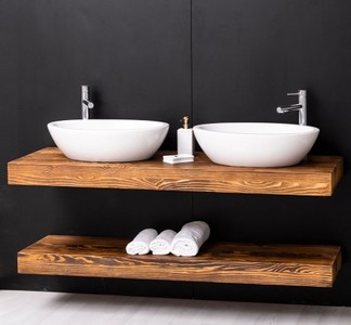 Casa Padrino Möbel Set im Landhausstil Tabak, 150 x 50 x 10 cm