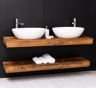 Casa Padrino Möbel Set im Landhausstil Tabak, 150 x 50 x 10 cm