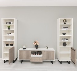 Casa Padrino Mueble de TV estilo rústico con 2 puertas y 1 cajón, 160 x 40 x 60 cm Casa Padrino Mueble de TV estilo rústico con 2 puertas y 1 cajón, 160 x 40 x 60 cm