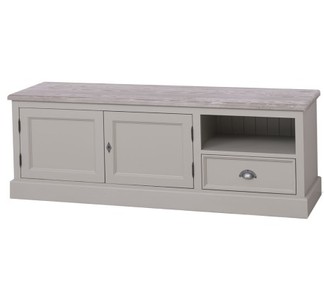 Casa Padrino Mobile TV stile country con 2 ante e 1 cassetto, 160 x 46 x 56 cm Casa Padrino Mobile TV stile country con 2 ante e 1 cassetto, 160 x 46 x 56 cm