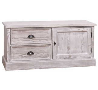 Casa Padrino Mobile TV stile country con 1 anta e 2 cassetti, 120 x 40 x 57 cm Casa Padrino Mobile TV stile country con 1 anta e 2 cassetti, 120 x 40 x 57 cm