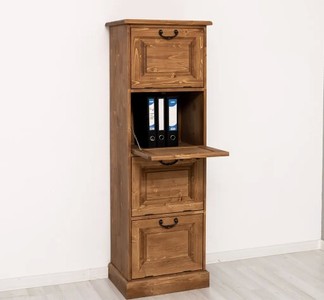 Casa Padrino Kommode im Landhausstil, 55 x 40 x 163 cm