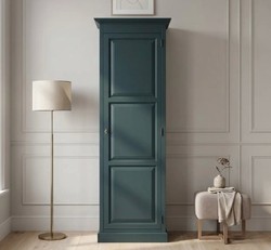 Casa Padrino Armoire à vêtements style campagne avec 1 porte, 75 x 40 x 220 cm Casa Padrino Armoire à vêtements style campagne avec 1 porte, 75 x 40 x 220 cm