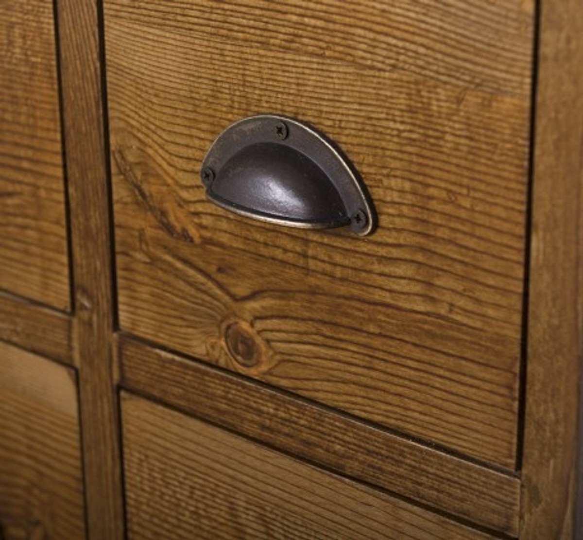 Casa Padrino Chest of Drawers Country Style with 14 drawers and oak top, 87 x 36 x 122 cm Casa Padrino Chest of Drawers Country Style with 14 drawers and oak top, 87 x 36 x 122 cm