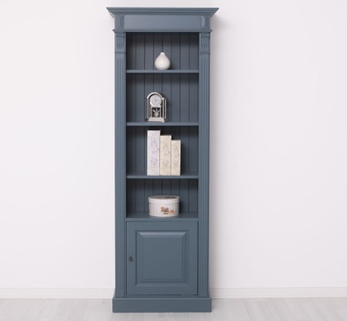 Casa Padrino Librería estilo rústico con 1 puerta, 71 x 39 x 197 cm Casa Padrino Librería estilo rústico con 1 puerta, 71 x 39 x 197 cm