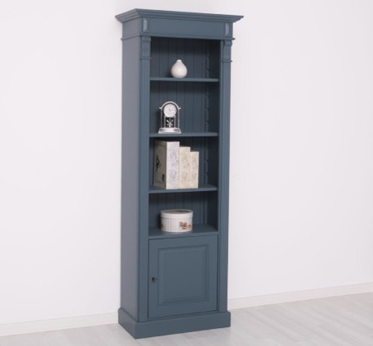 Casa Padrino Librería estilo rústico con 1 puerta, 71 x 39 x 197 cm Casa Padrino Librería estilo rústico con 1 puerta, 71 x 39 x 197 cm