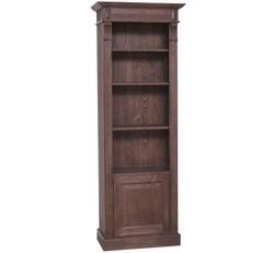 Casa Padrino Librería estilo rústico con 1 puerta, 71 x 39 x 197 cm Casa Padrino Librería estilo rústico con 1 puerta, 71 x 39 x 197 cm