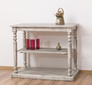 Casa Padrino Konsole im Landhausstil mit 1 Ablage, 110 x 60 x 89 cm