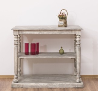 Casa Padrino Konsole im Landhausstil mit 1 Ablage, 110 x 60 x 89 cm