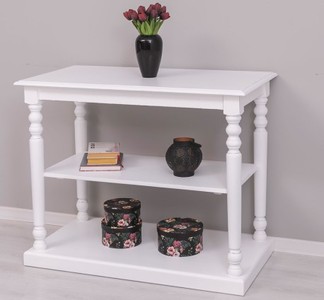 Casa Padrino Konsole im Landhausstil mit 1 Ablage, 110 x 60 x 89 cm