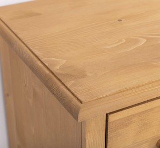 Casa Padrino Kommode im Landhausstil mit 3 Schubladen, 110 x 50 x 90 cm