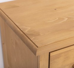Casa Padrino Kommode im Landhausstil mit 3 Schubladen, 110 x 50 x 90 cm